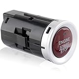 CARBBIA 35881T5HH41 Push Button Switch Ignition Starter Switch Engine Start Stop Compatible with Honda Fit 2015-2018 35881-T5A-J02 35881T5AJ02 35881-T5H-H41
