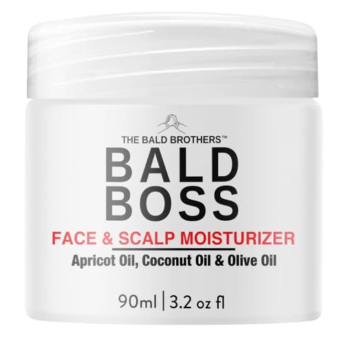 The Bald Brothers Bald Head Care for Men | Everyday Face & Scalp Care | Matte No Grease Vegan | Daily Mens Moisturiser Fragrance Free