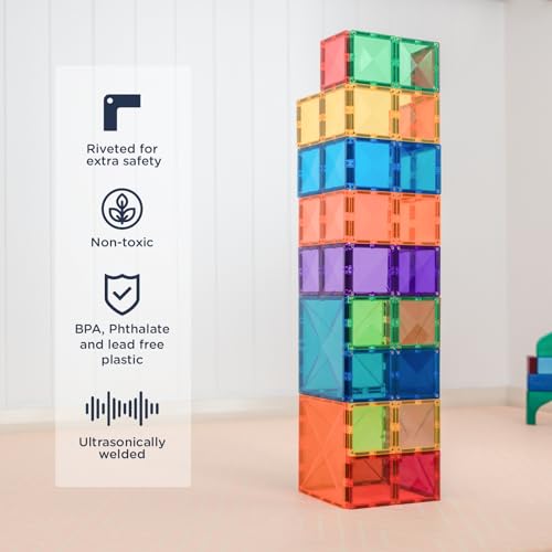 Connetix 42-Piece Rainbow Square Expansion Pack — view 3