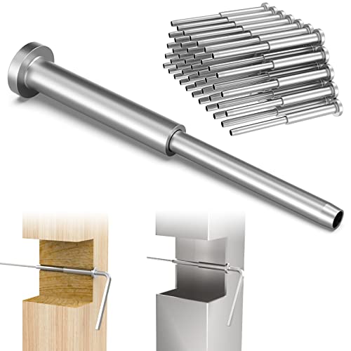 Raccord fileté garde-corps câble invisible BLIKA kit acier inoxydable 0.3 cm