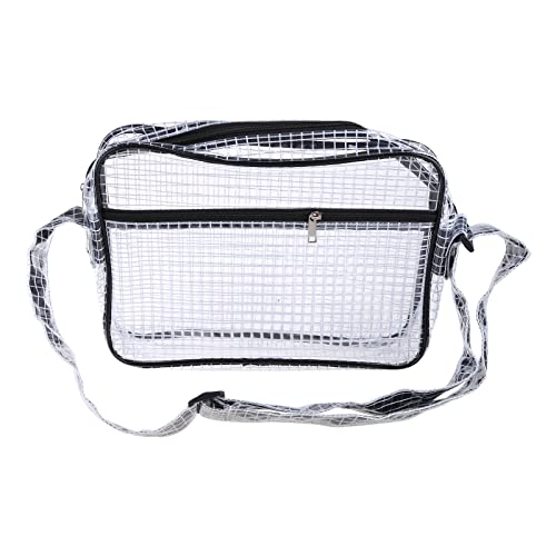 Sac à bandoulière antistatique transparent en PVC pour ingénieur de salle blanche