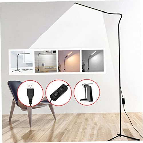 Lámpara de Escritorio LED Regulable con Brazo Largo y USB jojofuny 7