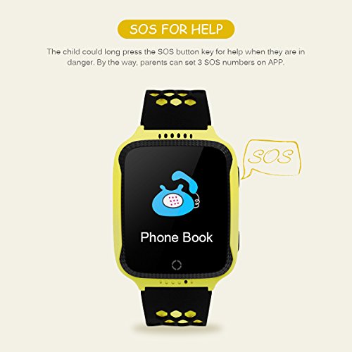 Diggro Smartwatch Llamada Anti-Lost SOS 1.44 Inch GPS Touch Kids ...