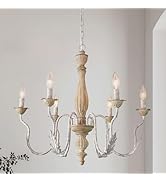24'' 6-Light Dimmable French Country ...