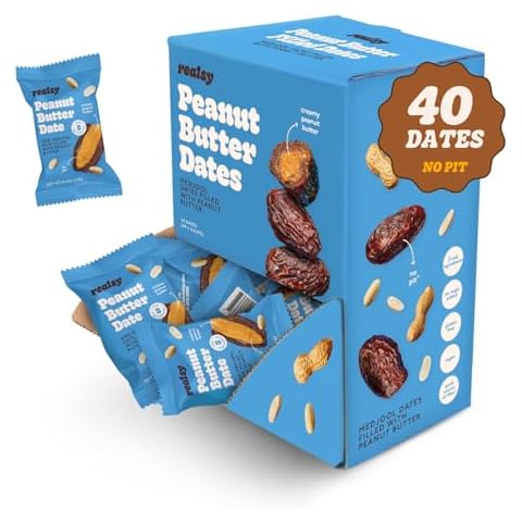 Realsy Peanut Butter Filled Dates Cover