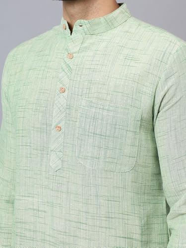 Image of LATEST CHIKAN Men's Cotton Regular Kurta