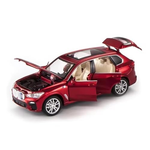 Image of Mashes BMW X5 SUV Car 1:32 Scale Model Car Exclusive Alloy Metal Pull Back Die-cast Diecast Metal Pullback Toy Openable Doors & Light Music Best Gifts Toys Kids【Colors as Per Stock】