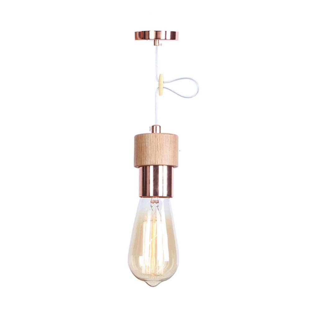 Lampe Edison E27 rose gold pour lustre de décoration industrielle et rétro