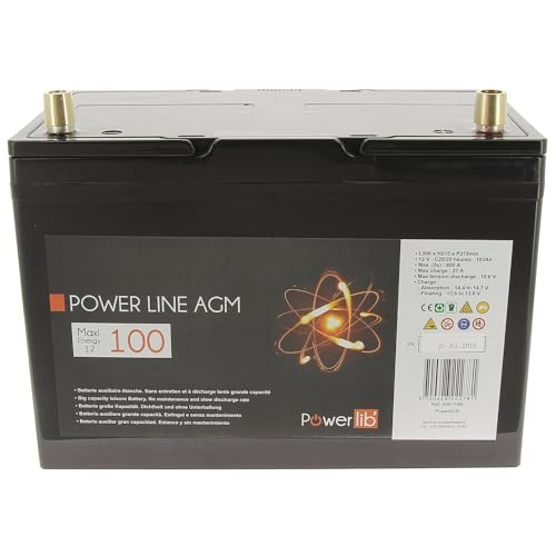 INOVTECH Bateria AGM 100 Ah