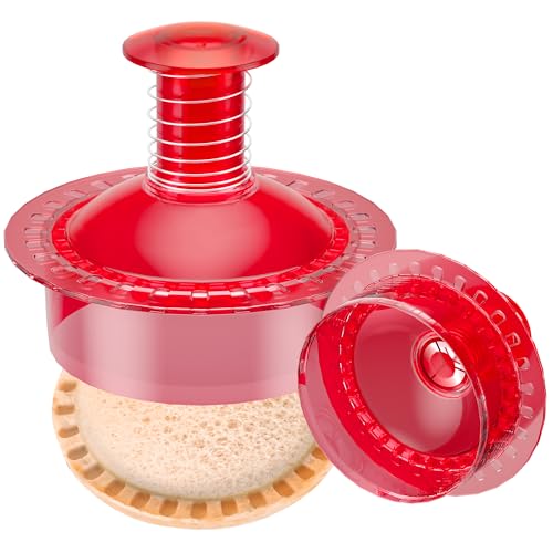 HiYZ Sandwich Cutter and Sealer - UncrustBell Sandwich Cutter - Crustless Sandwich Maker - Peanut Butter and Jelly Sandwich Maker - Decruster Cookie Cutter for Kids Children Boys Girls