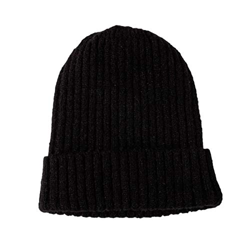 WITHMOONS Ribbed Knit Beanie Hat Classic Plain Warm Cuff Daily