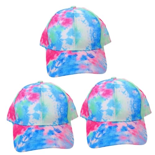 Casquette de baseball tie dye homme chapeau soleil papa hat