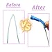 Heyshapeing Oxygen Hose Holder, Tubing Strain Relief & Support, Compatible with Oxygen Hoses, Portable Oxygen Tubing (Blue)