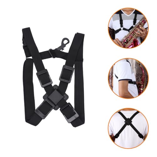 Harnais de saxophone robuste avec finitions soignées pour saxophoniste