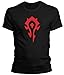 Produktbild World of Warcraft Horde Wow - Für die Horde - Herren T-Shirt und Männer Tshirt, Größe:XL, Farbe:Schwarz