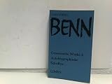 Gesammelte Werke Band 8 Autobiographische Schriften - Gottfried und Dieter Wellershoff Benn 