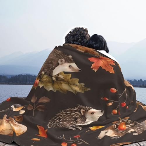 Couverture polaire contre le froid sur le canapé et en voyage