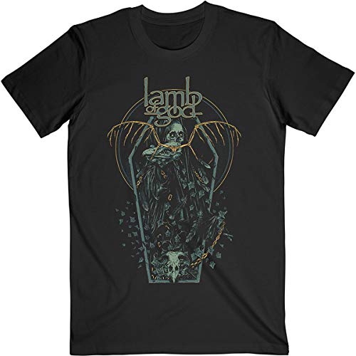 Lamb of God 'Coffin Kopia' (Black) T-Shirt (x-Large)