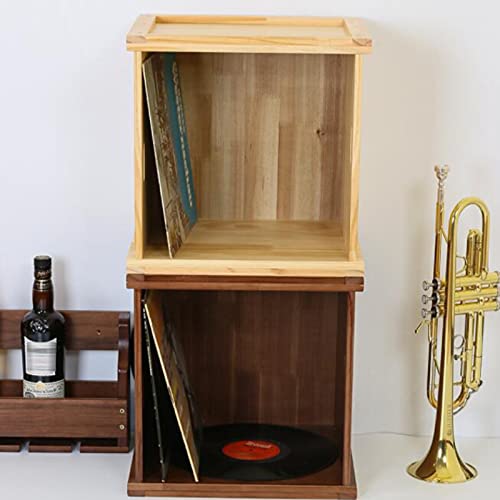 Soporte para almacenamiento de discos de vinilo con diseño de concepto 6