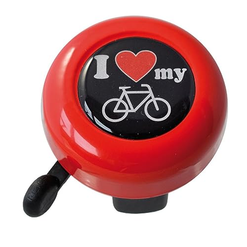 Reich Unisexe – Adulte I Love My Bike Glocks Rouge Taille Unique