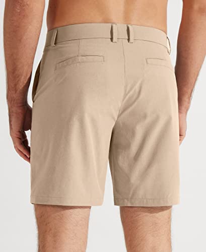 Libin Mens Golf Shorts 7"/9" Work Dress Shorts Casual Flat Front Hybrid Short Lightweight Quick Dry Water Resistant - Image 3