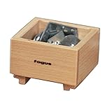 Maße: 9 x 9 x 6,5 cm Fagus Stapelbox für LKW-Holzfahrzeug  Modell: 20.03 (ab 3 Jahren)