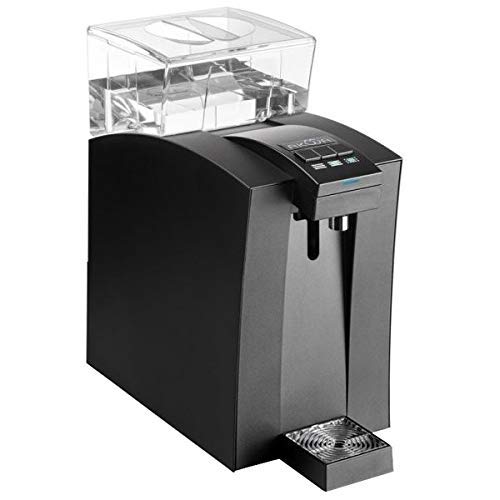 SPRUDELUX® Auftisch-Tafelwasseranlage Verso mit und ohne Festwasseranschluss + Aktivkohle mit Silberionen Wasserfilter und CO2 Einwegflasche. Profi-Wassersprudler für Privathaushalt Sprudelwasser Cover