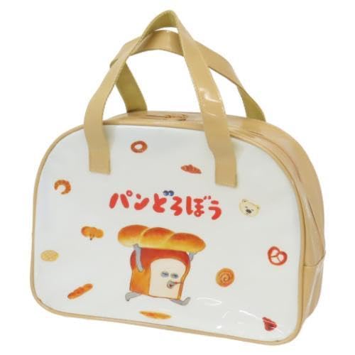 Amazon.co.jp: パンどろぼう ボストンバッグ ベージュ