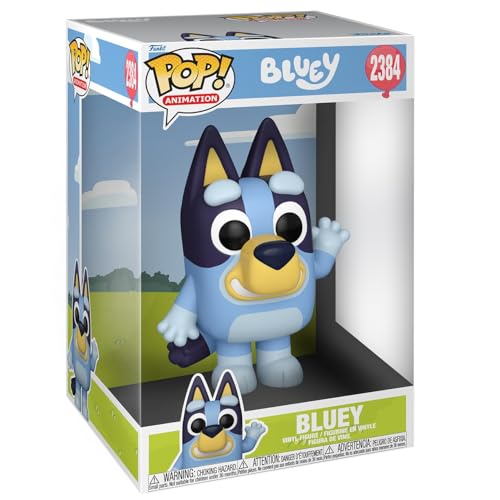 Funko Pop! Jumbo: Bluey - Bluey - Collectable Vinyl Figure - Gift Idea - Official Merchandise - Toys for Kids & AdultsFans - Model Figure for Collectors and Display