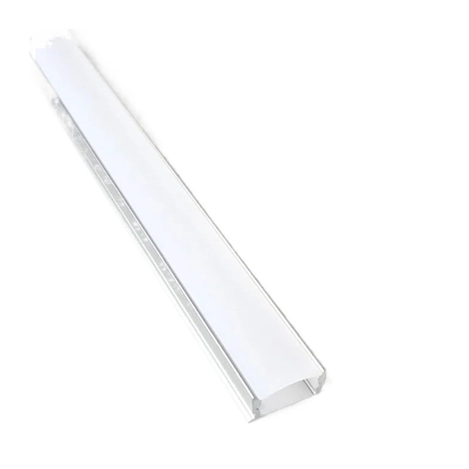 2-35 Uds. Perfil de aluminio LED 0,5 m/unids forma de U 5mm 12mm
