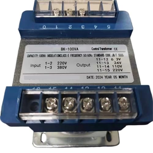 Transformateur de contrôle BK-100VA pour adapter la tension de vos machines
