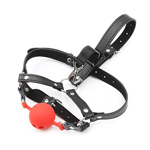 WOL VEE Sangle d'étirement réglable, Ballon de Yoga en Silicone Respirant, Convient à la Plupart des Gens B127 (Rouge, S) – vue 6