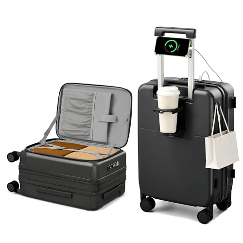 Hanke 20 Inch Expandable Carry On Luggage