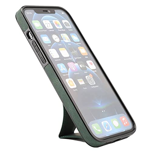 Para iphone 11 12 13 pro max 12 13 mini capa de couro para iphone 7 8 plus xr x xs max capa de supor