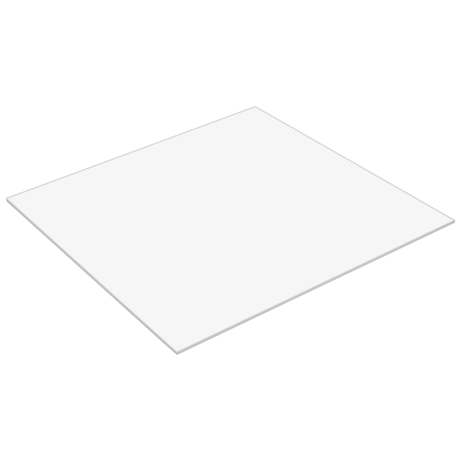 4 płyty ze szkła akrylowego 3 mm, 30 x 30 cm, przezroczyste szkło akrylowe, płyta akrylowa do majsterkowania, dekoracji