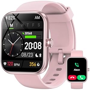 1.83″ HD Smart Watch with Alexa Built-in‌, Fitness Tracker Compatible with iOS/Android Pink