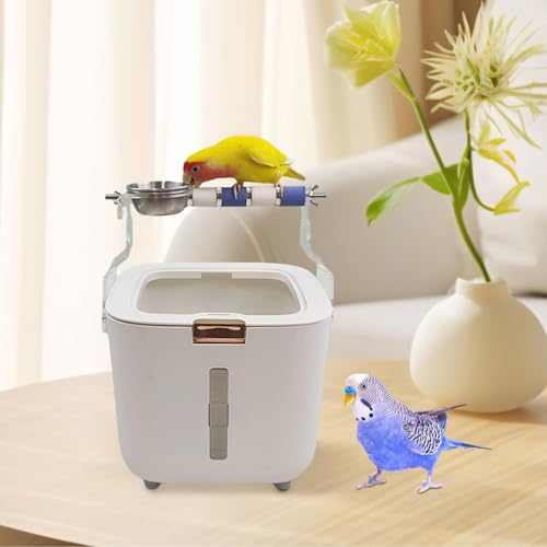 Perchoir d'escalade pour perroquet de bureau pour travailler avec lui - 3