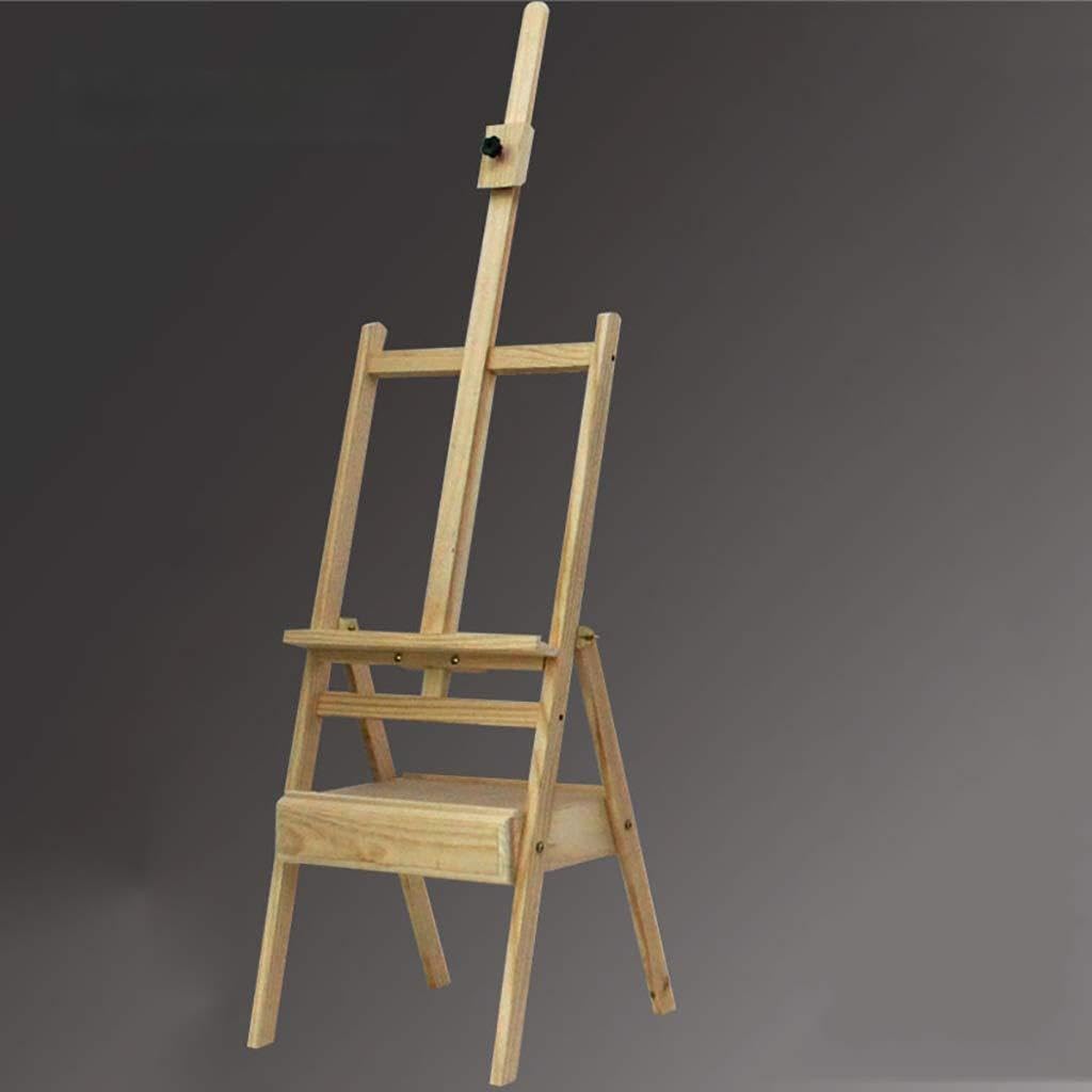 ASerZenith Painting Artist Easel Stand Display Easel Drawing Board Easels Wooden Liftable Easel, Multi-Functional Bracket Easel, Sk