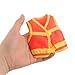 TOYANDONA Reflective Vest for 1/6 Scale Bjd Dolls and Action Figures Doll Clothes Accessory with Realistic Design and Enhanced Visibility for Doll Collectors