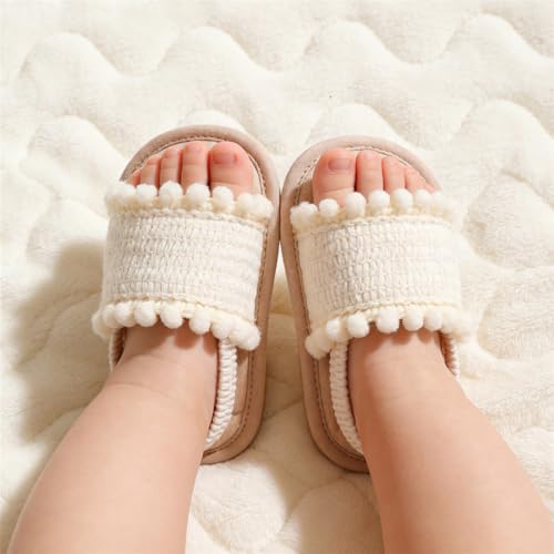 Image of Infant Baby Boys Girls Summer Sandals Party Wedding Dress Flats Shoes Newborn Crib Shoes First Walkers Prewalkers 0-18 Months
