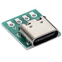 Greluma 6 STK 16-poliger Type-C-Stecker auf 2,54-mm-Leiterplattenadapter, USB C auf DIP 4-polig zum Laden und zur Datenübertragung – Ansicht 3