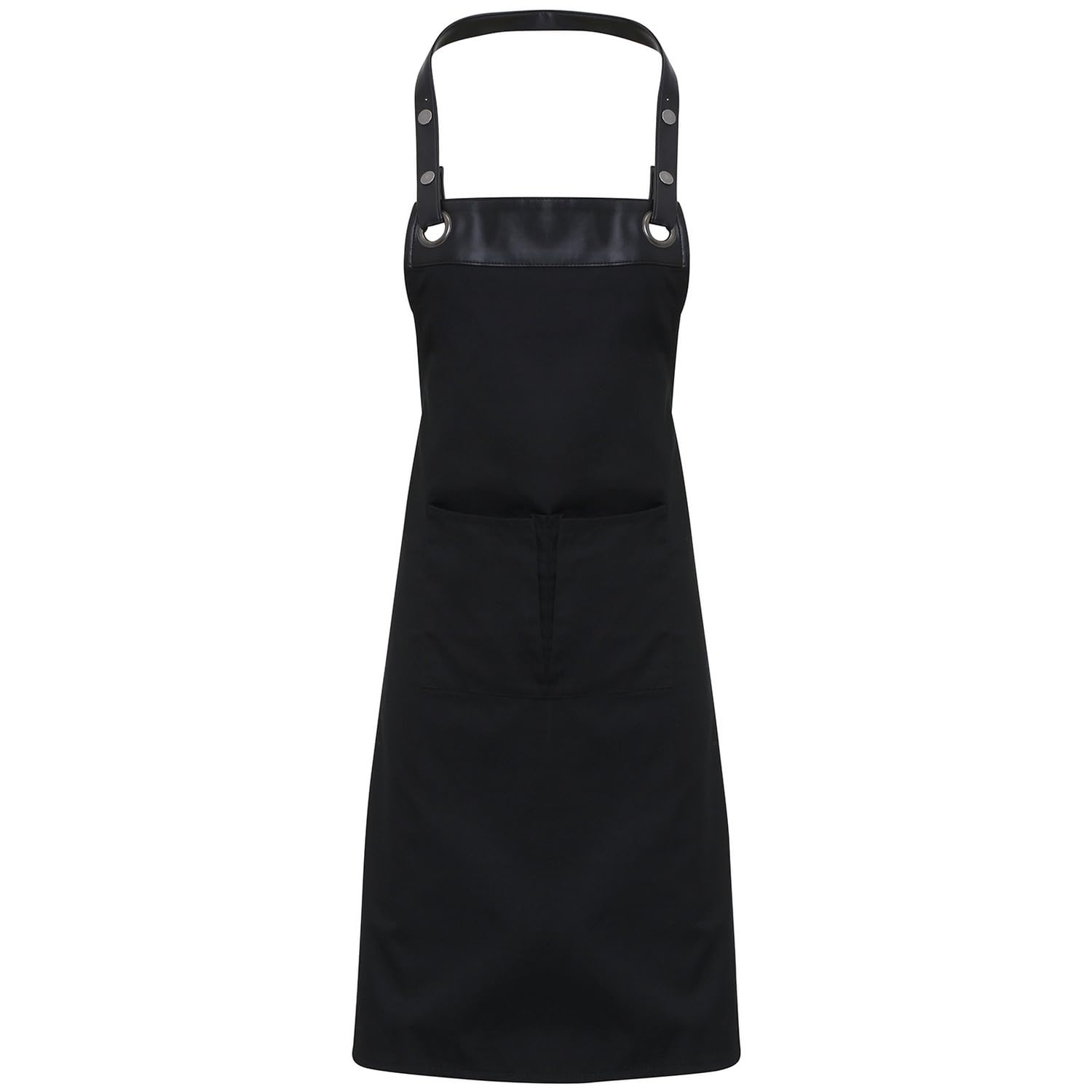 Premier Unisex Adult Espresso Full Apron (One Size) (Black/Black)