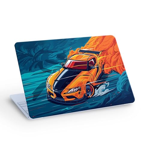 Inkykart Laptop Skin/Sticker/Cover Bubble-Free| Laminated| Removable| HD Quality Sticker for Laptops Upto 15.6 Inches Compatible with Hp/Dell/Acer/Lenovo/Asus etc.(DSGN-174)