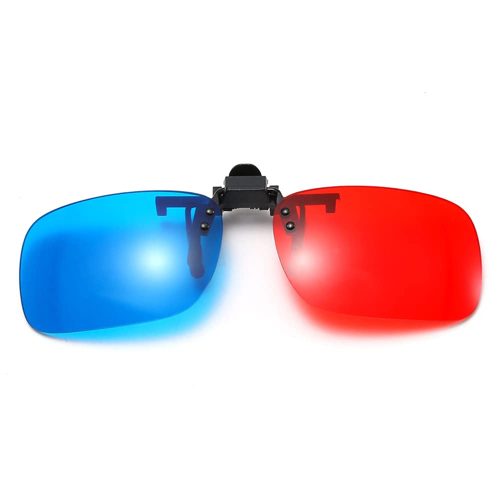 ファッション・伊達メガネ 青赤コンビネーション Amazon.co.jp: [なし] クリップオン式3Dレンズ アナグリフ方式対応