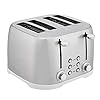 Amazon Basics 4-Slot Toaster, Brushed Si...