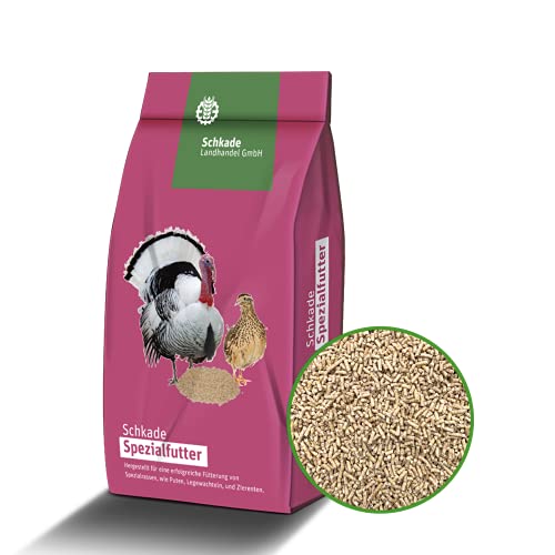 Schkade Landhandel GmbH Putenfutter - Lausitz Putenmast III - Alleinfuttermittel für Puten ab der 14. Lebenswoche, 3 mm pelletiert, 25 kg