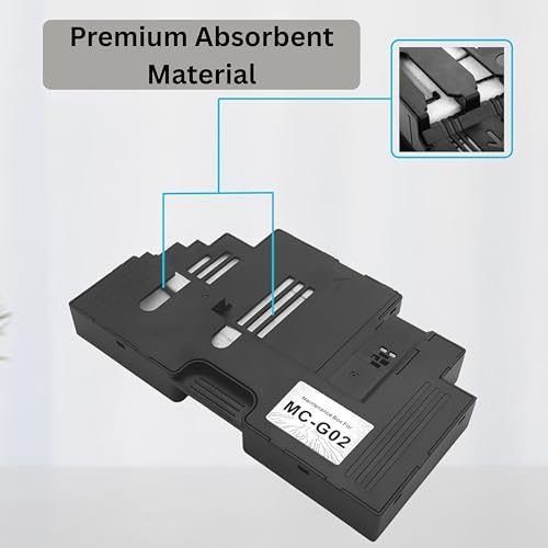Image of Umprila MC-G02 Maintenance Box Compatible for CAN0N G Series G1020, G1220, G1420, G1520, G1820, G1920, G1922, G2020, G2021, G2060, G2160 Series Printers | Waste Ink Tank /Maintenance Cartridge