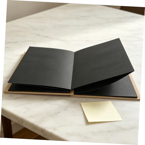 Álbum de fotos plegable en acordeón con tapa dura Lurrose, de papel kraft, capacidad para más de 100 recuerdos, ideal para álbumes de día de San Valentín y graduación miniatura 5