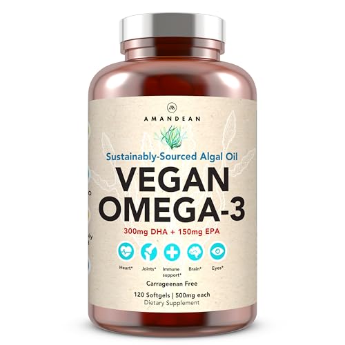 AMANDEAN Vegan Omega-3 Supplement