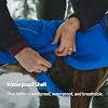 Ruffwear, Vert Dog Winter Jacket, Insulated Waterproof Dog Coat with Harness Leash Portal, Breathable Design with Leg Loops, Windproof Extended Coverage, Reflective Trim, Aurora Teal, XX-Small